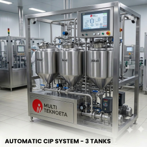 Automatic CIP (Clean-In-Place) System 3 Tank