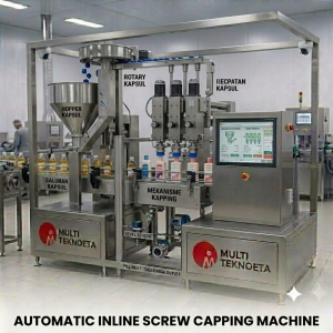 Automatic Inline Screw Capping Machine