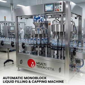 Automatic Monoblock Liquid Filling & Capping Machine